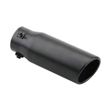 Inlet Exhaust Tip Large Diameter Stainless Steel Exhaust Pipe Muffler Lengthened Diagonal Plating Black Tail Gas Cover