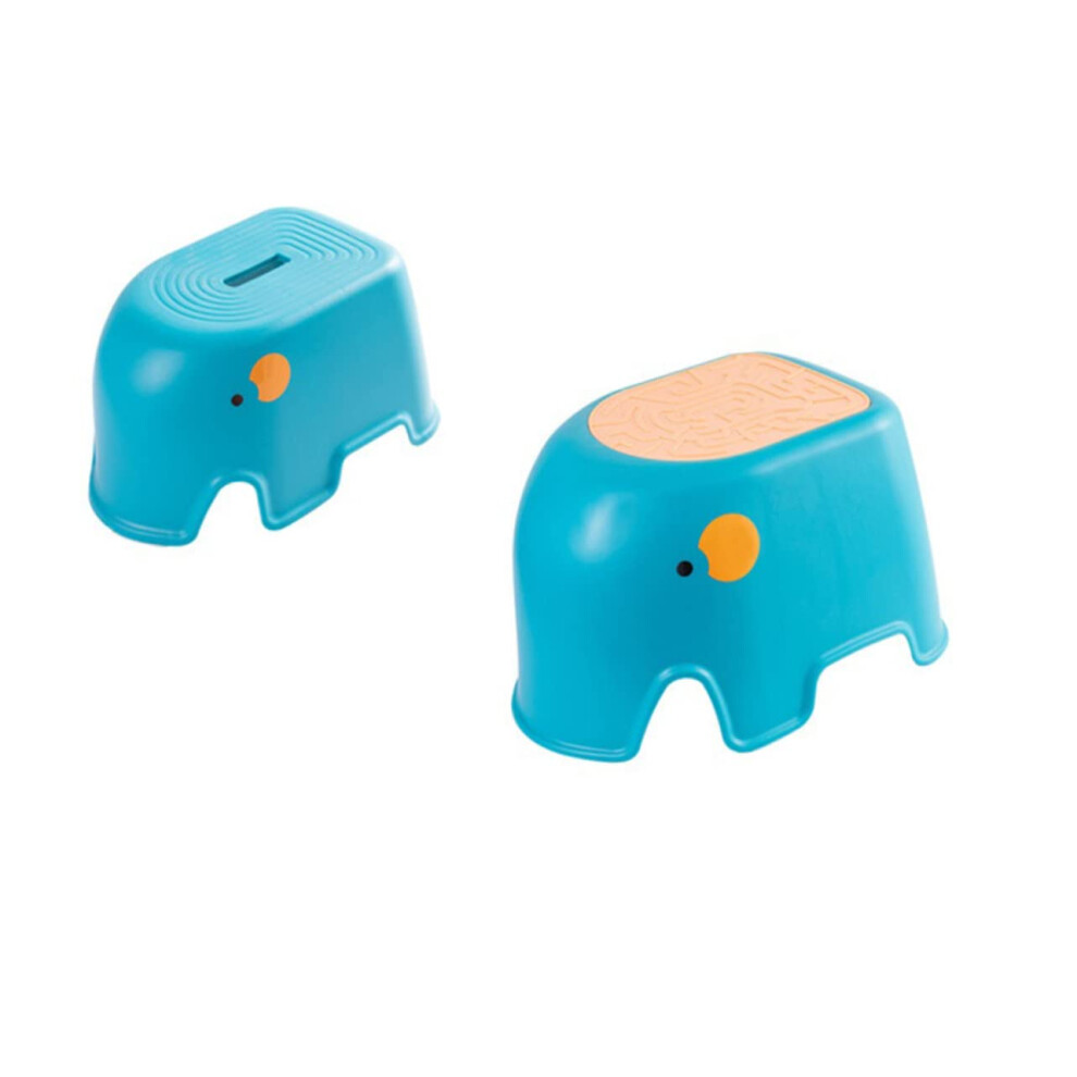 Slip Foot Stool 2-Piece Non-Slip Kids Step Stool For Boys And Girls, Nursery Furniture, Kitchen And Bathroom Use-image-OPC-PMDYJCJ-NEW
