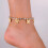 2 Unidades De Para Mujer Dorado Plateado 4