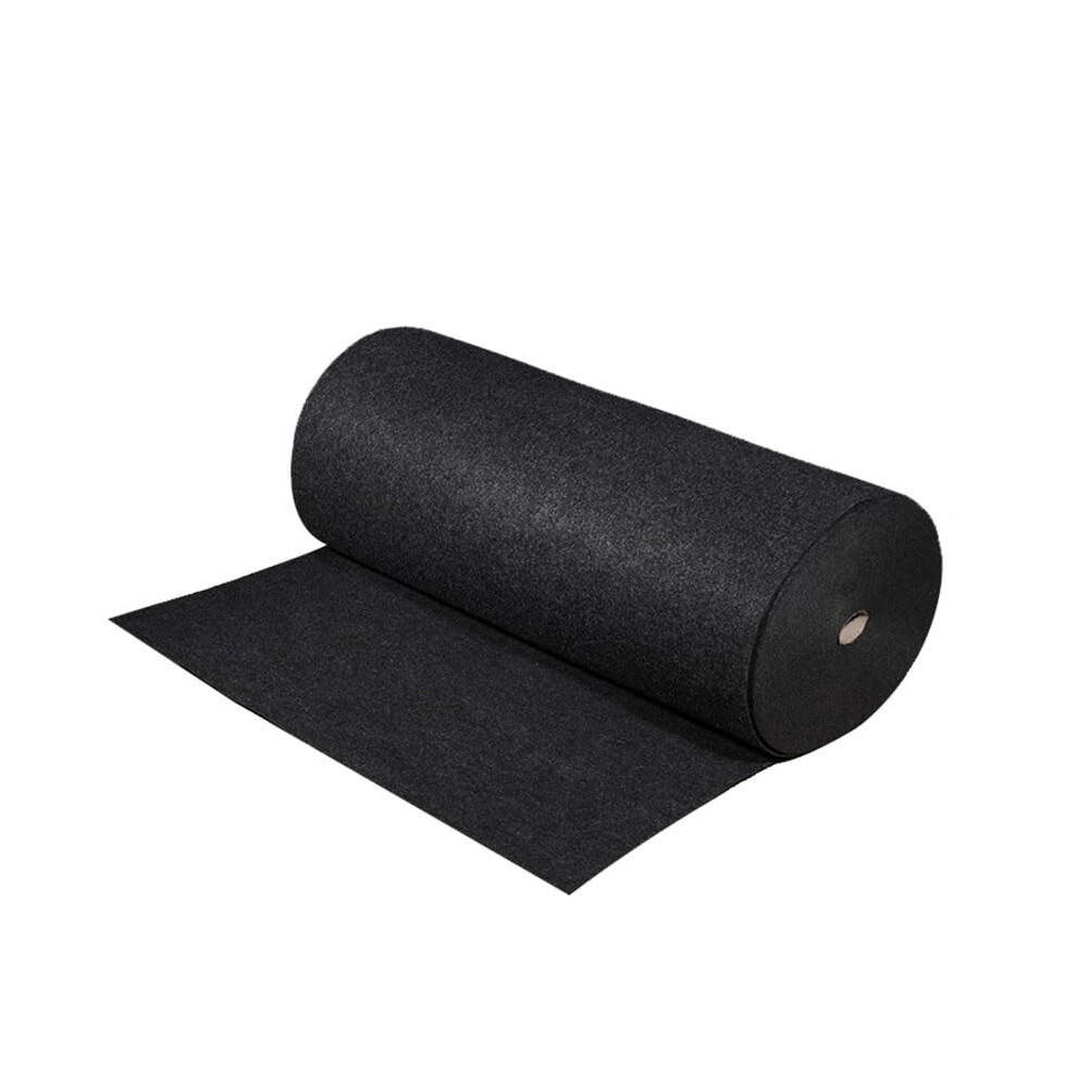 Speaker Cover Fabric Polyester Fiber Grill Cloth For Car Subwoofer Box Sound-Absorbing Anti-Seismic Felt 1X0.5m Black 9393856588688