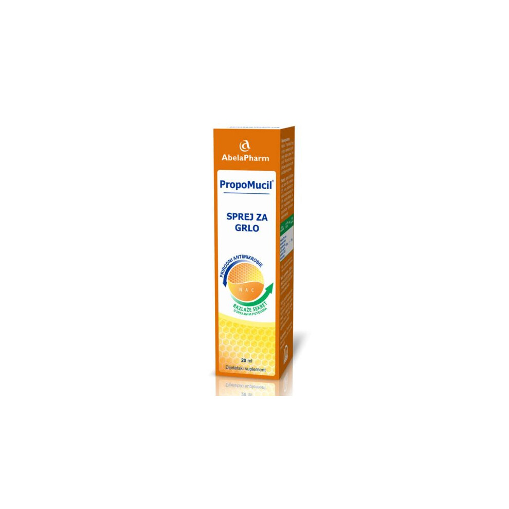 Alpha-Herb 2X Propomucil Throat Spray 20Ml