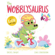 A DinoFeelings Book The Wobblysaurus by Rachel Bright Paperback Book