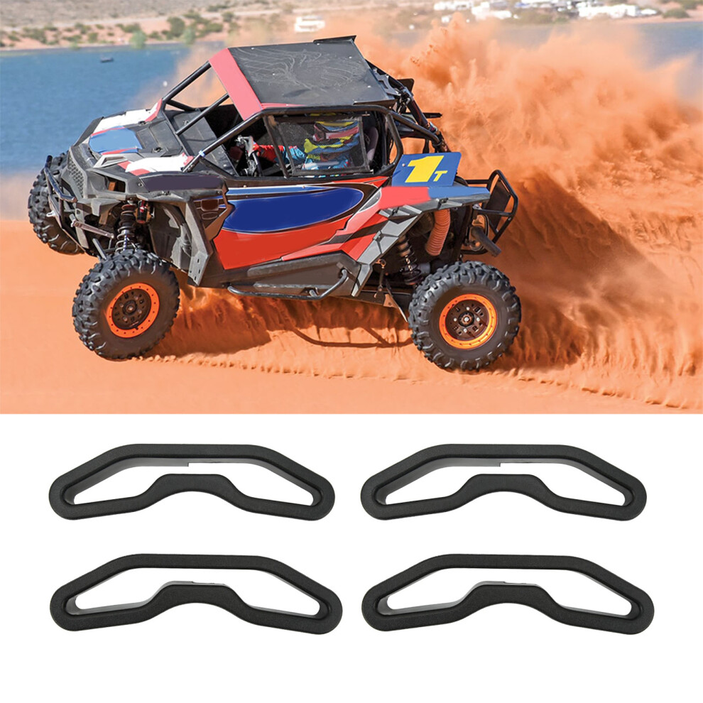 4 Pcs Utv Seat Belt Pass Through Bezel Insert For Rzr Xp 1000 2014Â2019 4691354419813