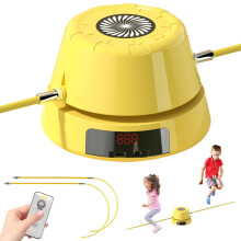 Electronic Skipping Rope Machine Remote Control, Automatic Counting, Adjustable Multiplayer Rope Jumping, LED Counter