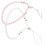 Phone Lanyard Assorted Color Round Beads 2pcs 1