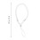 Phone Lanyard Assorted Color Round Beads 2pcs 2