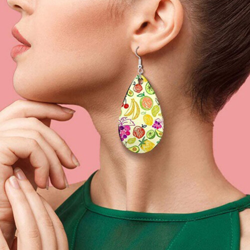 30 unidades pendientes para sublimación con de madera 2