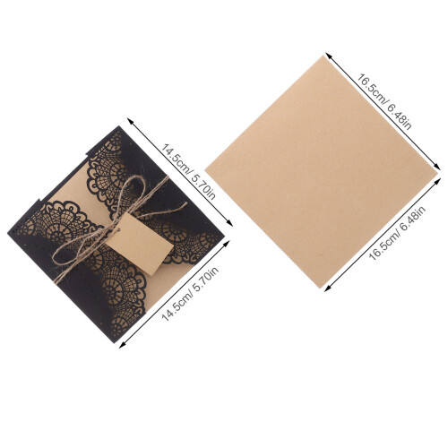 10 Sets Halloween Spiderweb Invitations With Envelopes For Party 1
