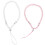 Phone Lanyard Assorted Color Round Beads 2pcs 9