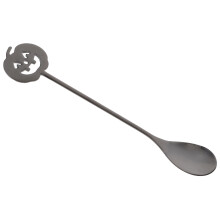 Small Pompoen Voor Thee Koffie Espresso Decoratie Zwart