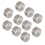 10Pcs Gewinde Reparatur Einsätze Stahl Draht 10