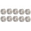 10Pcs Gewinde Reparatur Einsätze Stahl Draht 3