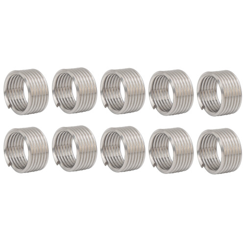 10Pcs Gewinde Reparatur Einsätze Stahl Draht 2