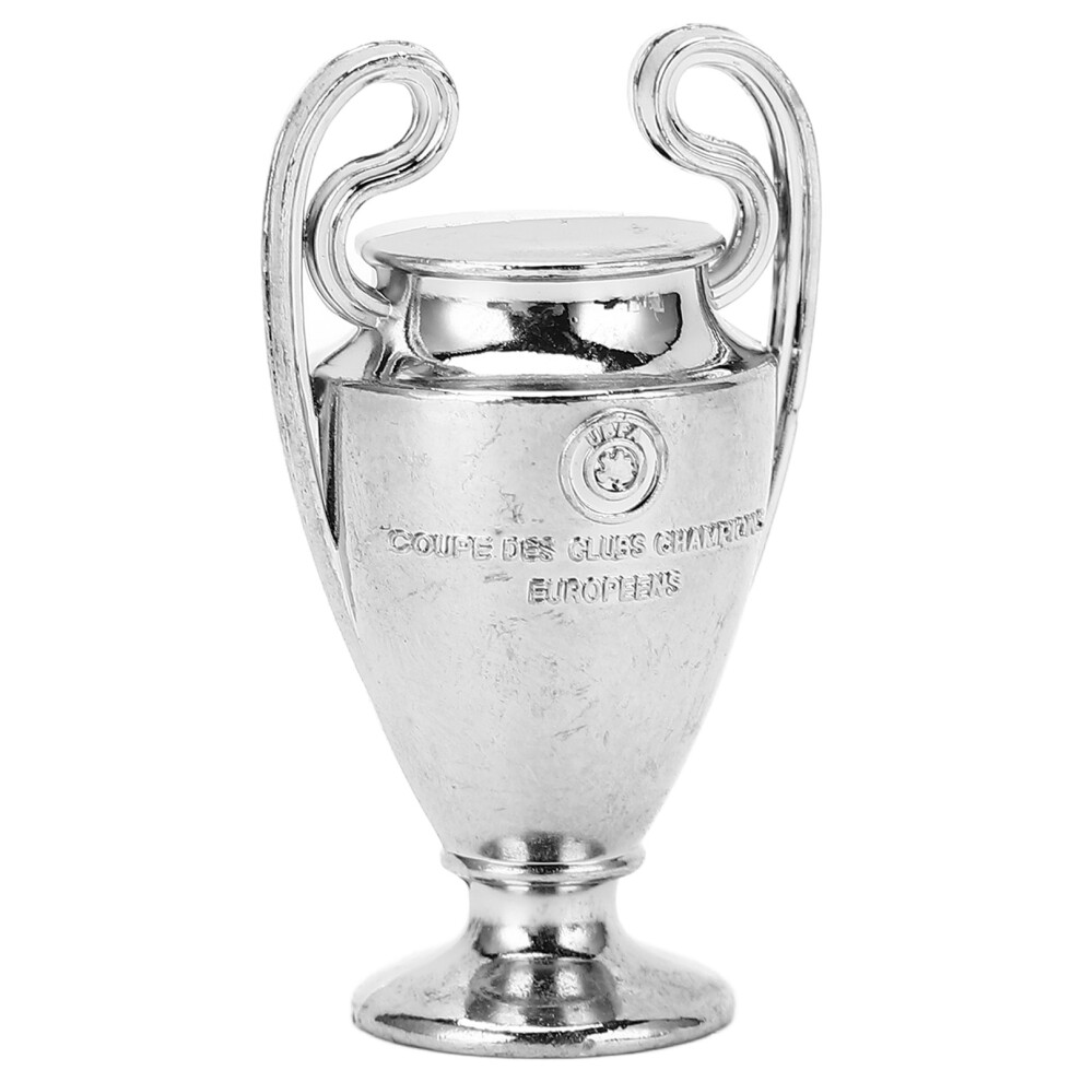 Durable Metal Champions Trophy Replica for Fans - Bookshelf Decor Size L