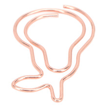 100Pcs Bunny Shape Metal Paper Clips Lightweight Portable File Clips