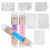 3 unidades de carimbo para unhas silicone para de manicure 1