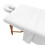Microfiber Massage Table Sheet Set With Pillowcase White 185x80 cm For Massage Tables 1