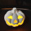 Light Up Pumpkin Ceramic LED Pumpkin Lantern White Halloween Tabletop Decor Artificial Pumpkin Lantern 1