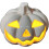 Light Up Pumpkin Ceramic LED Pumpkin Lantern White Halloween Tabletop Decor Artificial Pumpkin Lantern 4