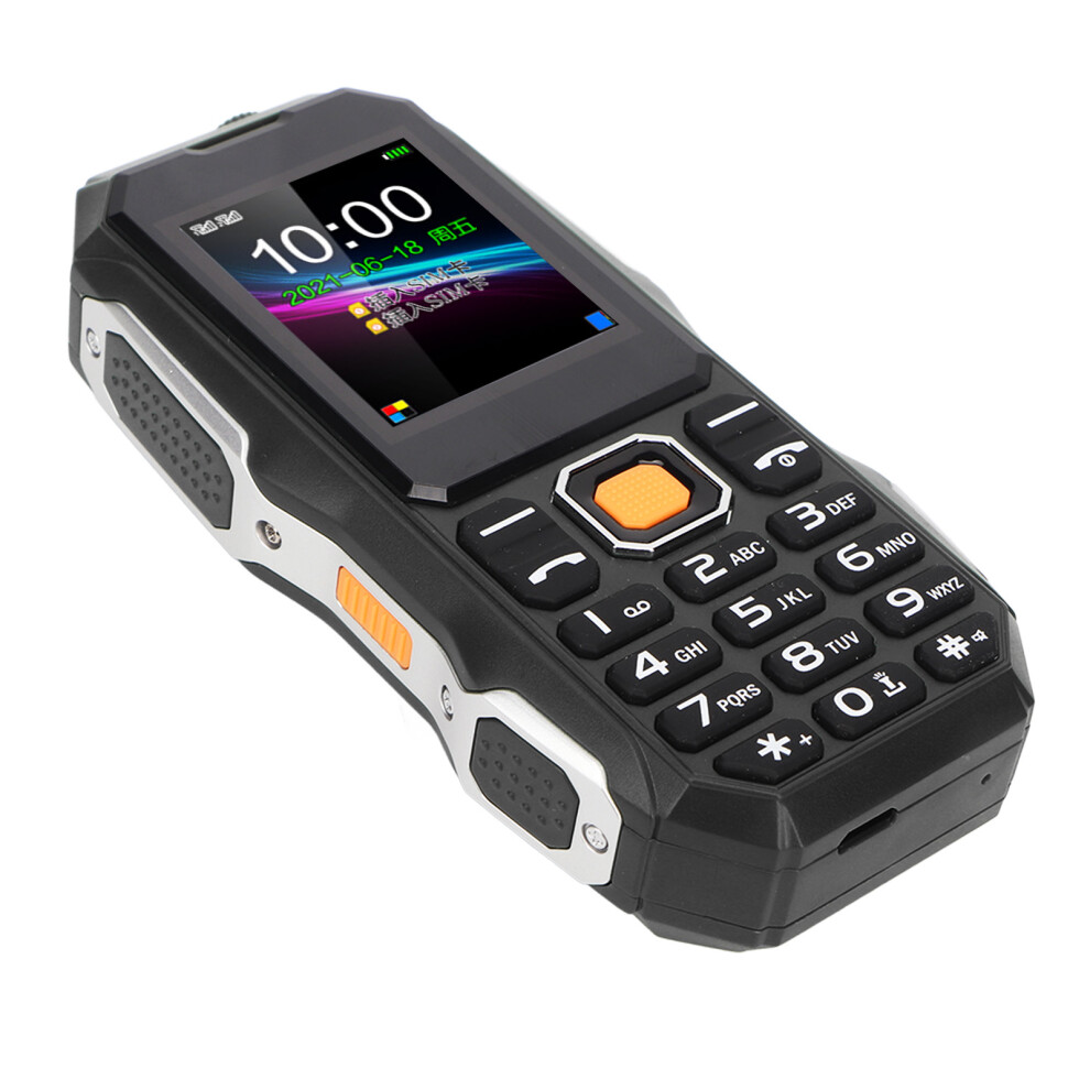 W2021 1.8'' Senior Phone 5800Mah Radio Camera Bluetooth Black 3121354460672