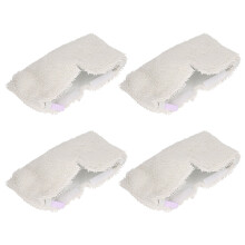 4 Pcs Microfiber Mop Pads for Shark S3901 S3500 S3501, Reusable &amp; Dishwasher Safe