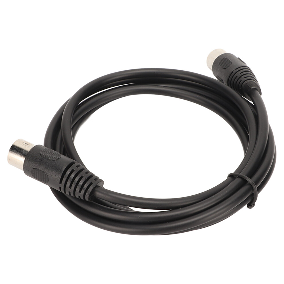8 Pin Din Male To 6 Pin Din Male Audio Cable 5.9Ft Plug & Play Signal Connector 7891354464913