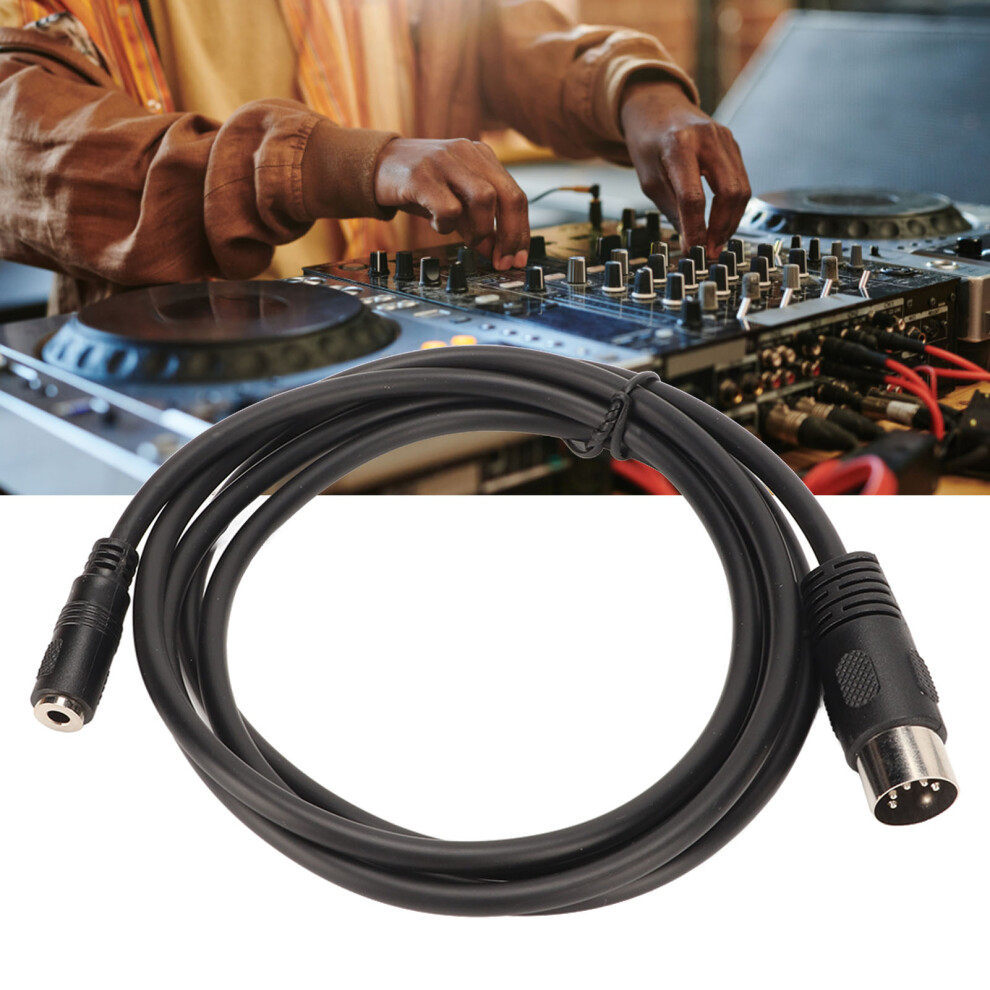 5 Pin Din Male To 3.5Mm Cable Extension 4.9Ft For Audio Devices 7611354465075