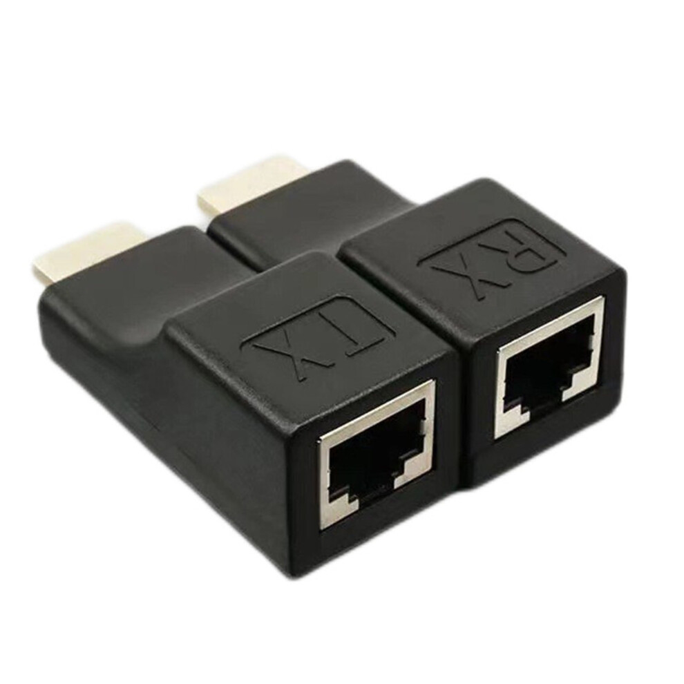 Hdmi To Rj45 Extender 98.4Ft 1080P Network Cable Converter For Hdtv 6901354474728