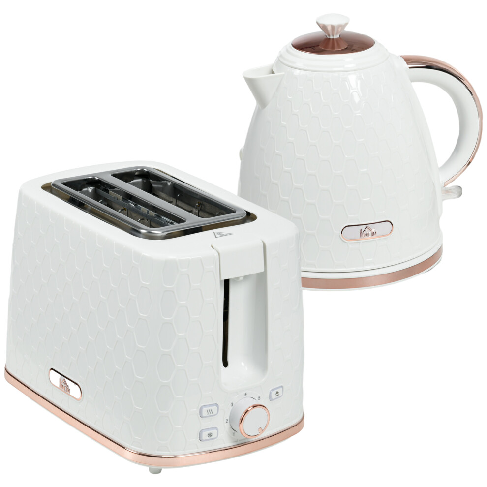 Electric Kettle and Toaster Set â 1.7L Fast Boil 3000W Auto Shut Off Browning Controls White Durable Stainless Steel Finish-image-OPC-PMF8STC-NEW