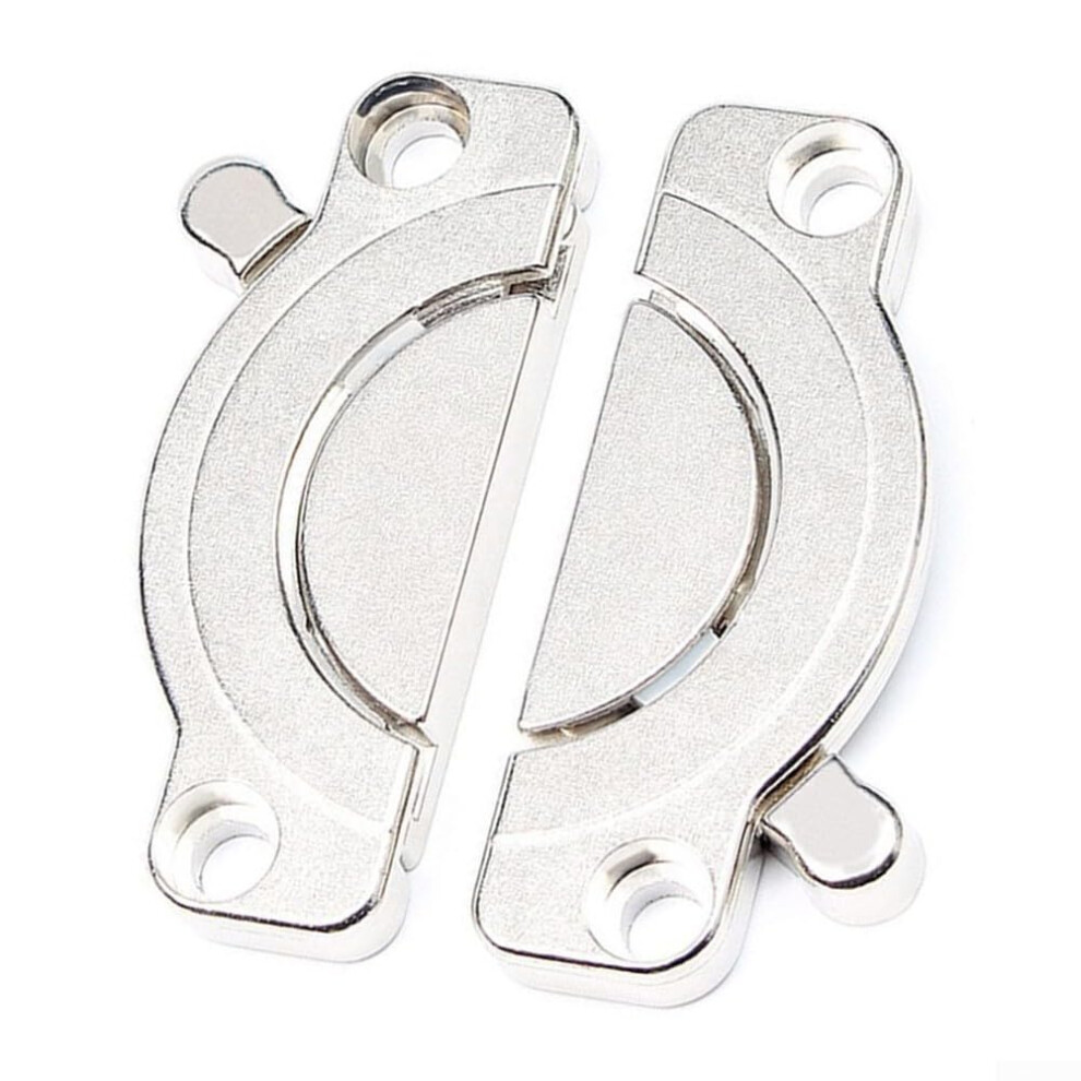 Zinc Alloy Table Top Connectors, 77X69mm, Joiner Lock Hardware, Dining And Conference Tables, Easy Screw Installation 9393856591374