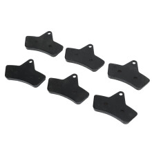 6pcs Low Noise Metal Brake Pads for Arctic Cat 250 300 400 500 1998-2004