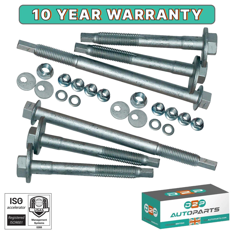 FRONT LOWER LEFT RIGHT OUTER FASTENING BOLTS NUTS KIT FOR SAAB 9-3 YS3F 1.9 TTiD-image-OPC-PMF8WXR-NEW