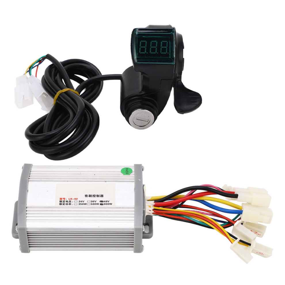 48V 800W Aluminum Alloy Electric Bike Conversion Kit With Keys & Throttle 8401354483051