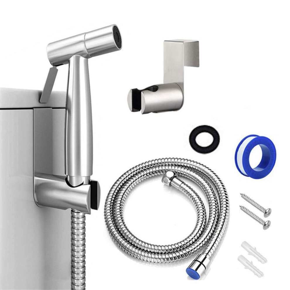 3Pcs Stainless Steel Handheld Bidet Faucet For Leaking Prevention 6400839198963