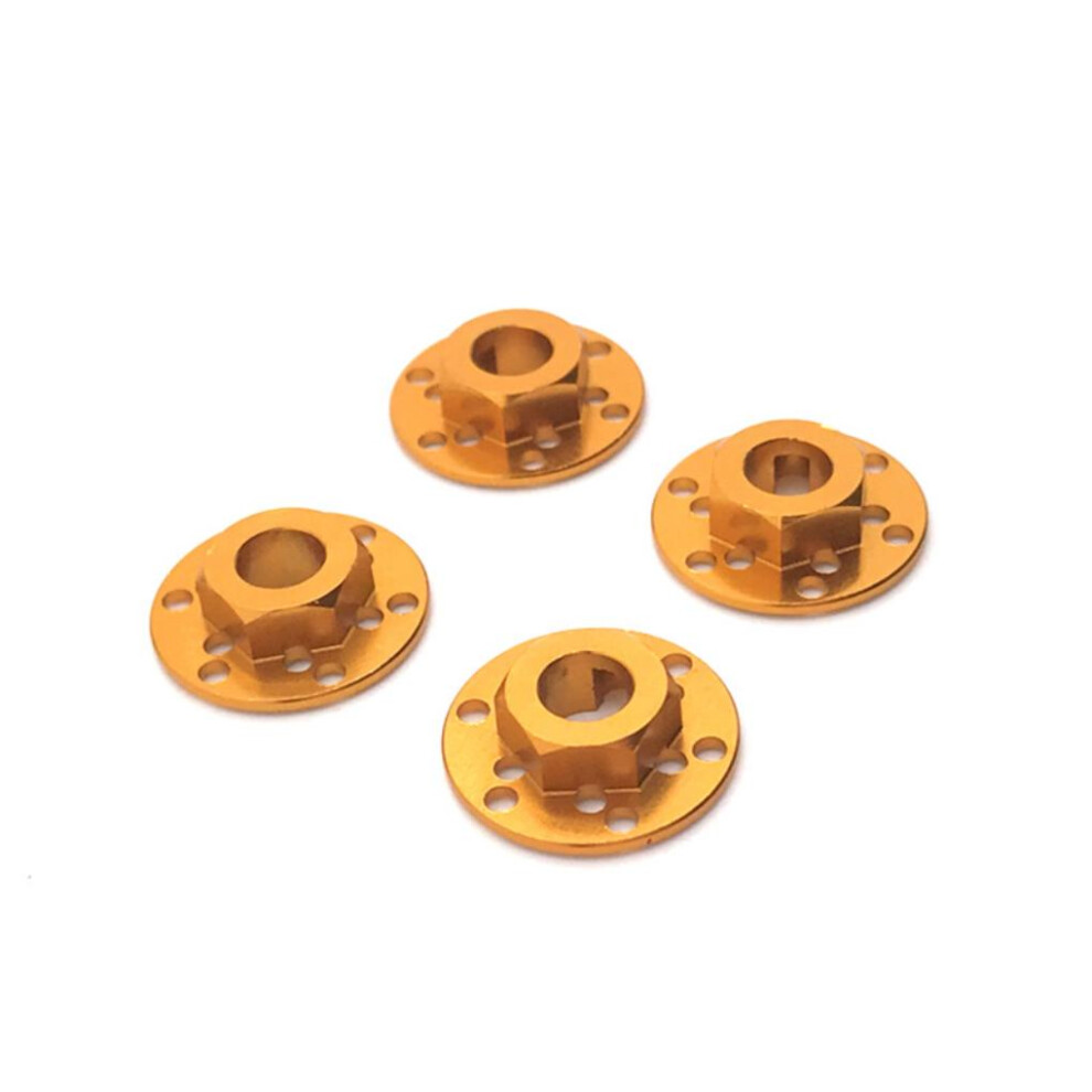 (Golden) Aluminum Alloy 1/28 Wheel Hex Mount For 2801 Crawler 4pcs RC Car-image-OPC-PMF9F9M-NEW