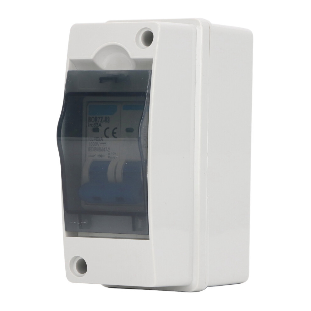 Pv Solar Disconnect Switch 63A 1000V Ip65 Waterproof Mini Circuit Breaker 6921354486767