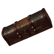 Storage Boxes Antique Wood Hairpin Storage Box Jewelry Organizer Portable For Home Or Vintage Shop Decoration