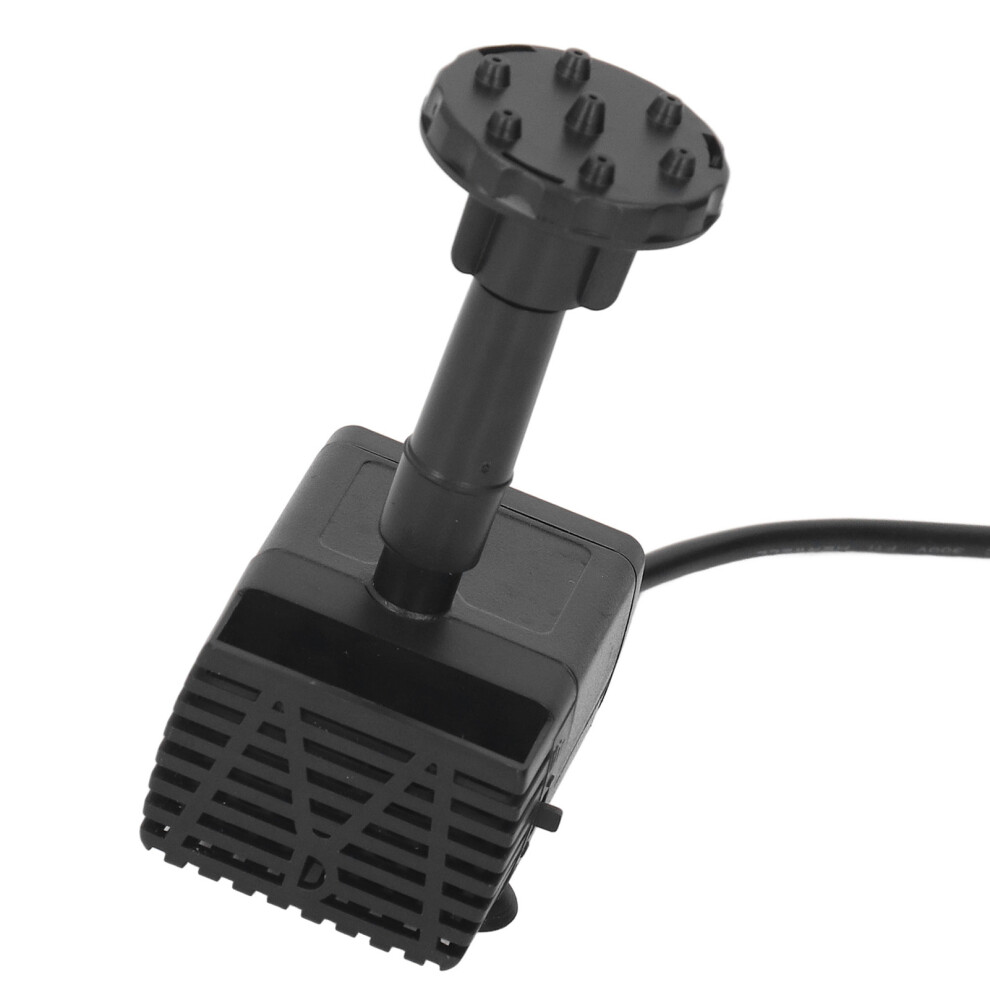 Solar Water Pump Kit 7V 3.5W With 6 Nozzles For Fountain & Bird Bath 8711354487844