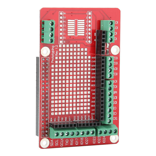 Multifunktionell expansionskortmodul för Raspberry Pi 4:e generationens prototyp 1