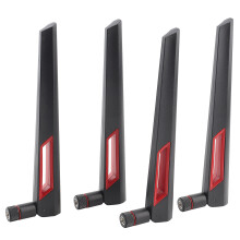 För ASUS8DBi trådlös routerantenn med Rp sMA-gränssnittsstöd, 2,4 GHz-5 GHz spektrum (4 st)