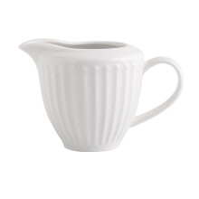Creamer and Sugar Sets Ceramic Sugar Bowl With Lid Milk Jug Creamer Jug White Coffee Serving Set