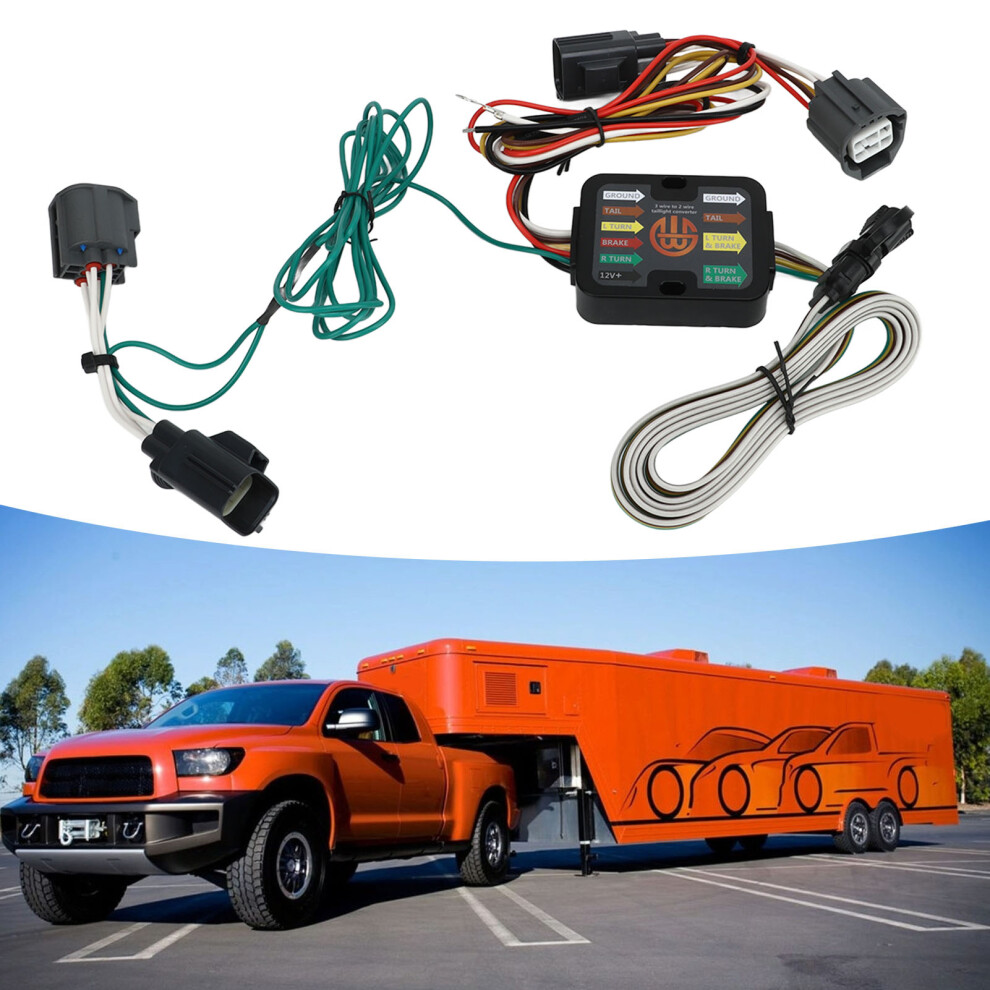 Effortless Install 4 Pin Trailer Wiring Harness 56140 For Ford Focus Hatchback 6911354522381