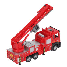 1:32 Alloy Ladder Car Toy with Light, Music, 360 Rotation