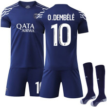 (26) Paris Saint-Germain Auswärtstrikot Kinder Erwachsene Sport Trainingsanzug Trikot Nr. 10 O.Dembélé