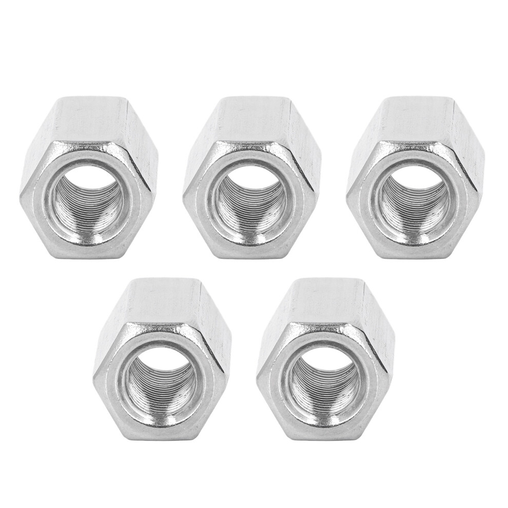 5Pcs M12 X 1.75-19-L40mm Stainless Steel Coupling Nut For Rods & Bolts 8711354526529