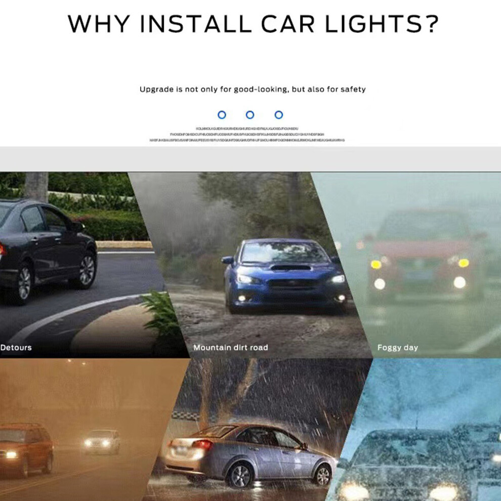 2PCS LED Turn Signal Light Strip, 0.4x1.5x60cm, Bright Silicone Design-image-OPC-PMFBQPC-NEW