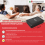Tivusat HD Ultra Compact Satellite Decoder with Active Smartcard for Italian TV 5
