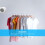 (Default) Wall Mounted Twin Cable Retractable Washing Line - 30m Long Clothes Line - Extendable Laundry Drying String Line Heavy-Duty Plastic & Polyvi 5