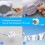 (Default) Wall Mounted Twin Cable Retractable Washing Line - 30m Long Clothes Line - Extendable Laundry Drying String Line Heavy-Duty Plastic & Polyvi 4