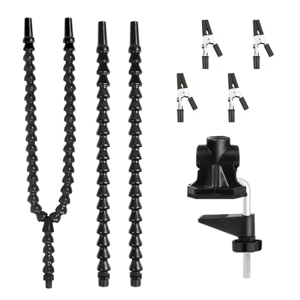 Helping Hands Soldering Third Hand Pcb Circuit Board Holder With Flexible Arms And Desk Clamp Base For Electronic Boards 9354506510886